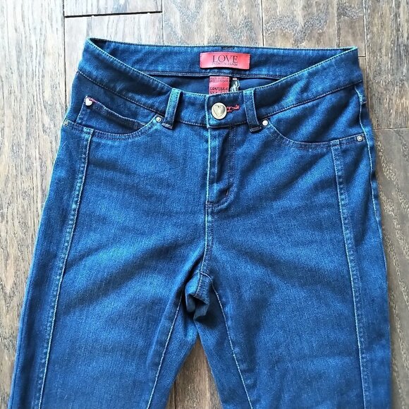 🐞FDJ French Dressing Jeans 🇨🇦 wmn's Kylie Slim-leg LOVE Premium Denim Jeans - Picture 6 of 16